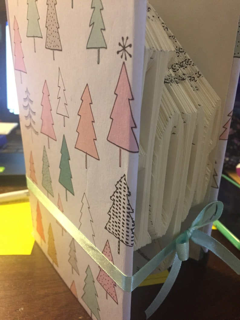 Hope Christmas book folding art image 2