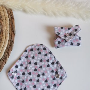 Plastikfreie, waschbare Slipeinlage – Oeko-Tex-Baumwolle und Bio-Schwamm von Gots