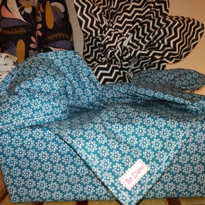 Furoshiki Zero Waste gift wrapping several colors / washable / replaces gift wrapping / reusable / 100% Oeko-tex cotton / image 9