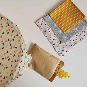 3 Bee Wrap Making Kit - DIY Wrap - natural plastic-free and zero-waste cling film