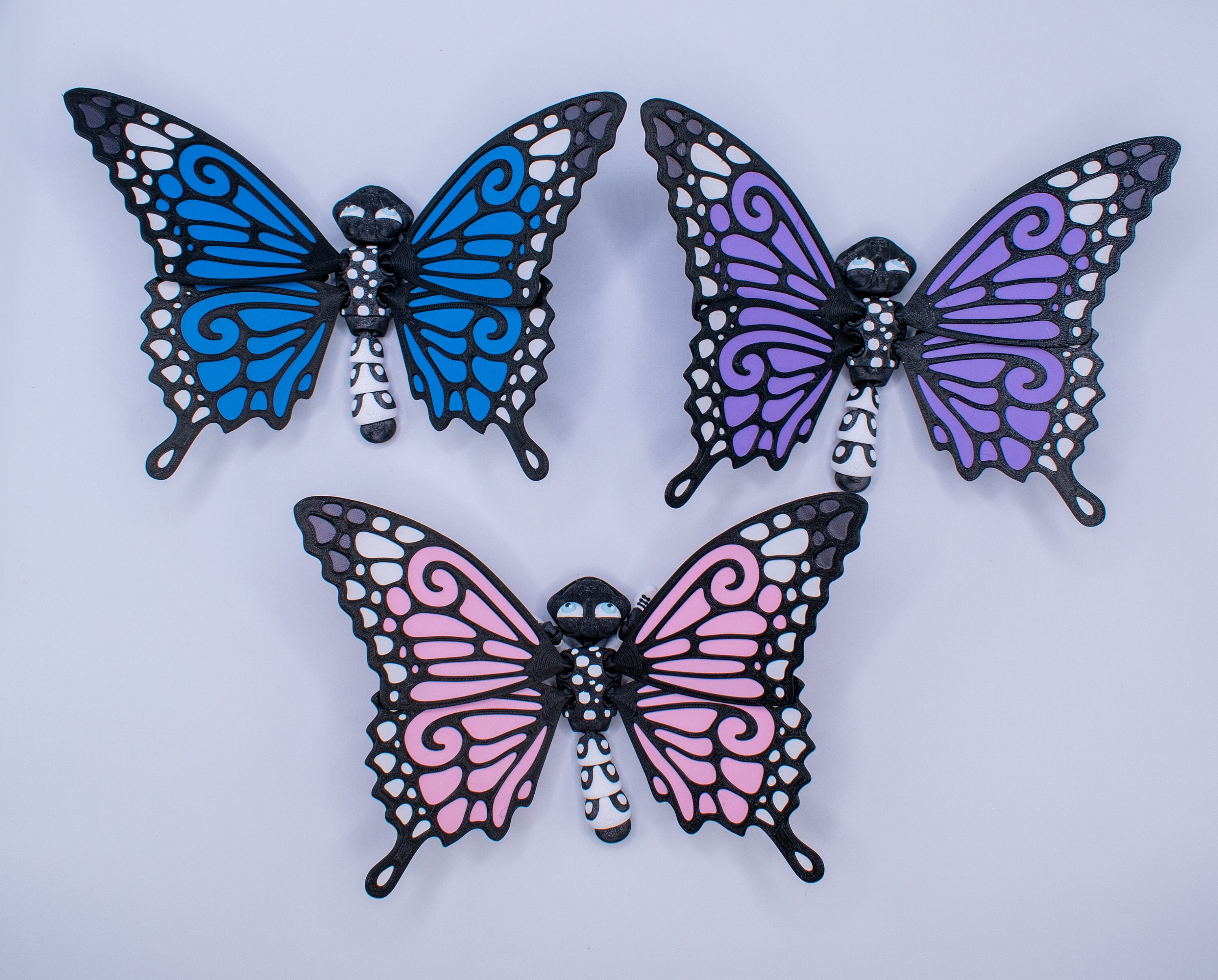 Articulated Butterfly 3D Print - Etsy