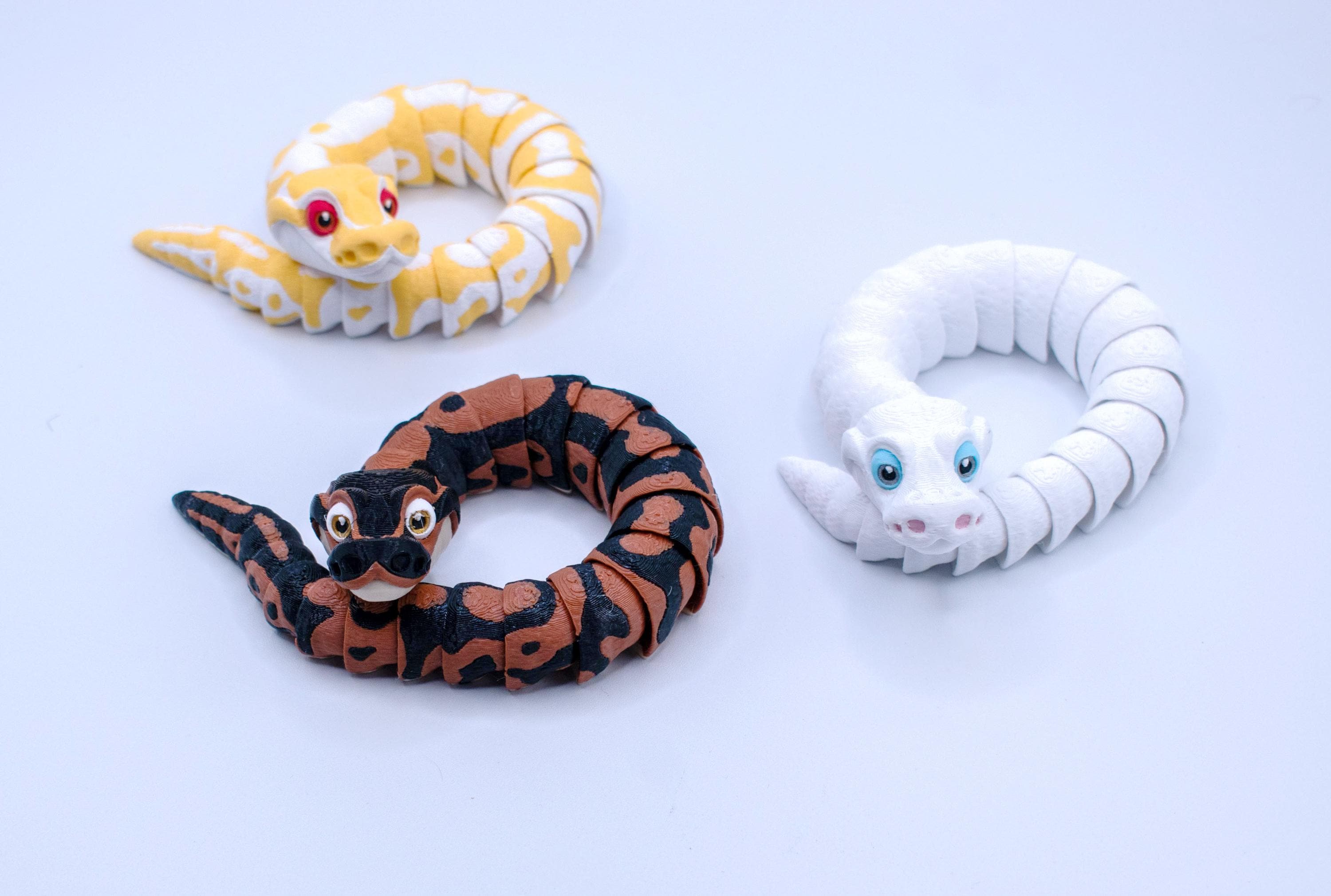 Flexi Baby Ball Python Morphs - 3D Printed - Etsy