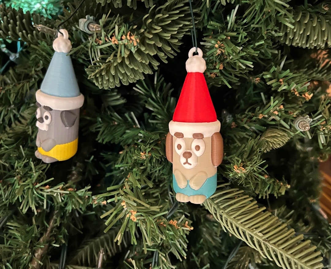 Gnome Ornaments Pack Bluey Inspired Etsy UK