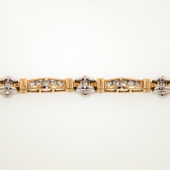 Two-Tone Diamond Bracelet