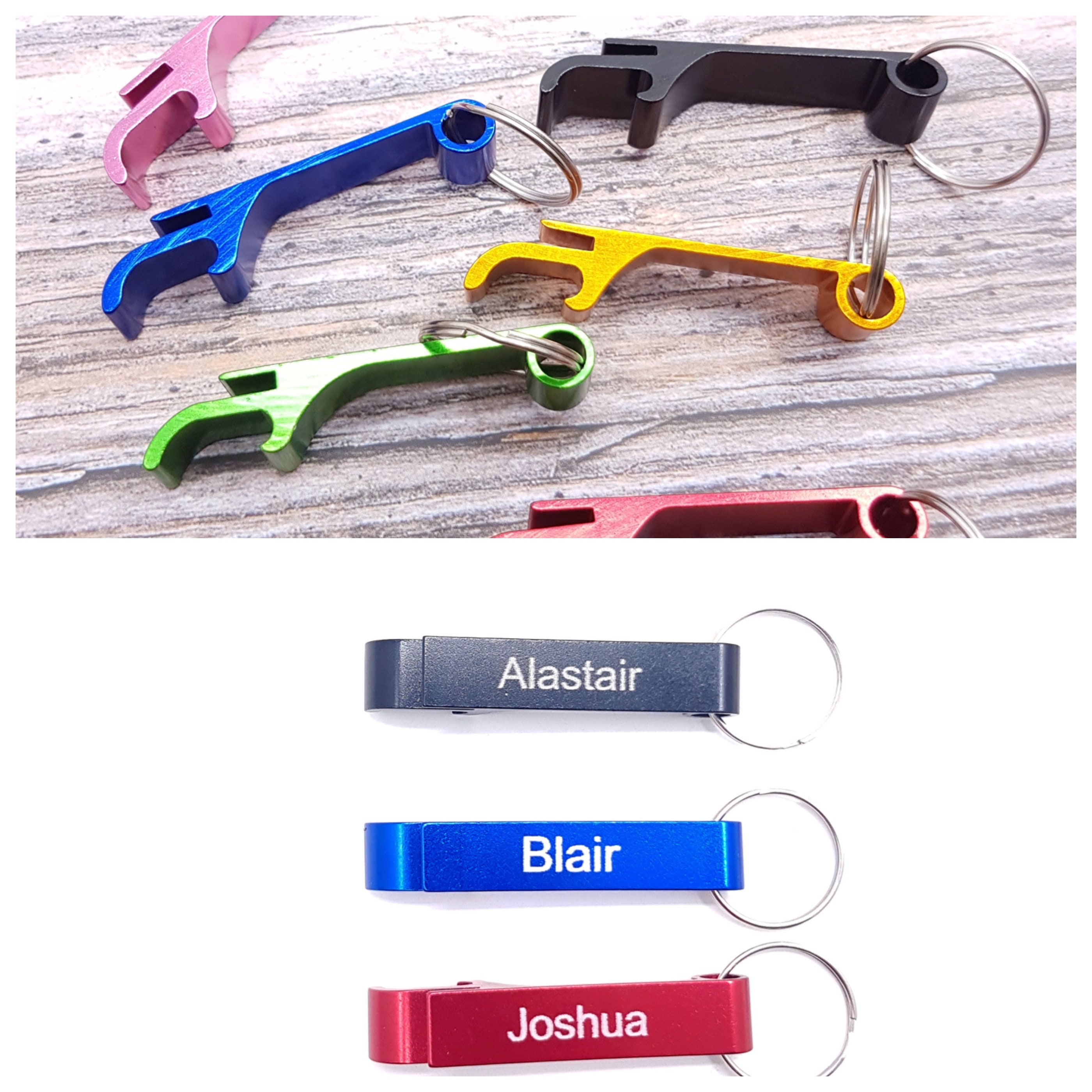 Bottle Opener KeyringMini Bottle OpenerPersonalised Bottle Etsy