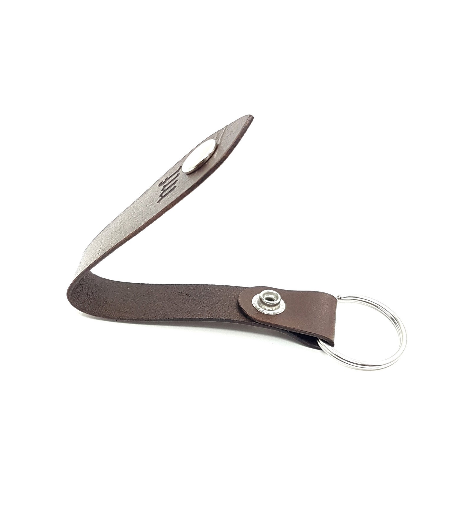 Leather KeyringHandcrafted Leather Belt Loop KeyringSecure Etsy