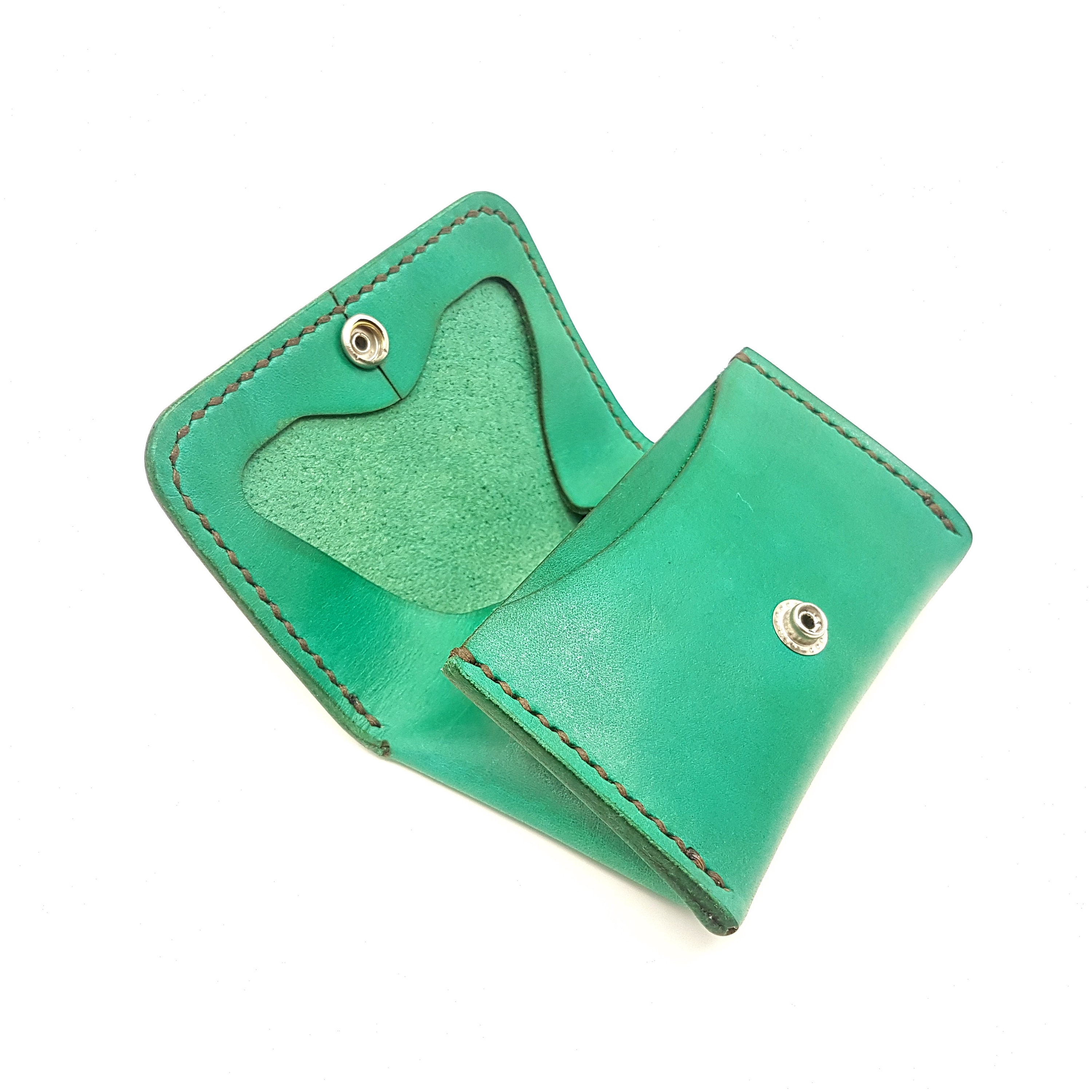 Coin Pouch Walletleather Coin Pursemens Coin Pouchleather Etsy UK