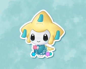 Jirachi ACxPKMN Aufkleber - Matt, Vinyl