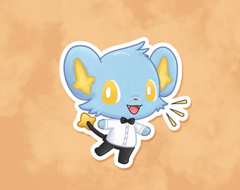 Shinx ACxPKMN Aufkleber - Matt, Vinyl