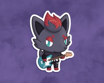 Zorua ACxPKMN Sticker - Matte, Vinyl