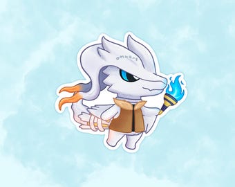 Reshiram ACxPKMN Sticker - Matte, Vinyl