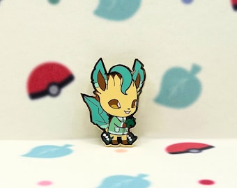 Leafeon ACxPKMN Enamel Pin