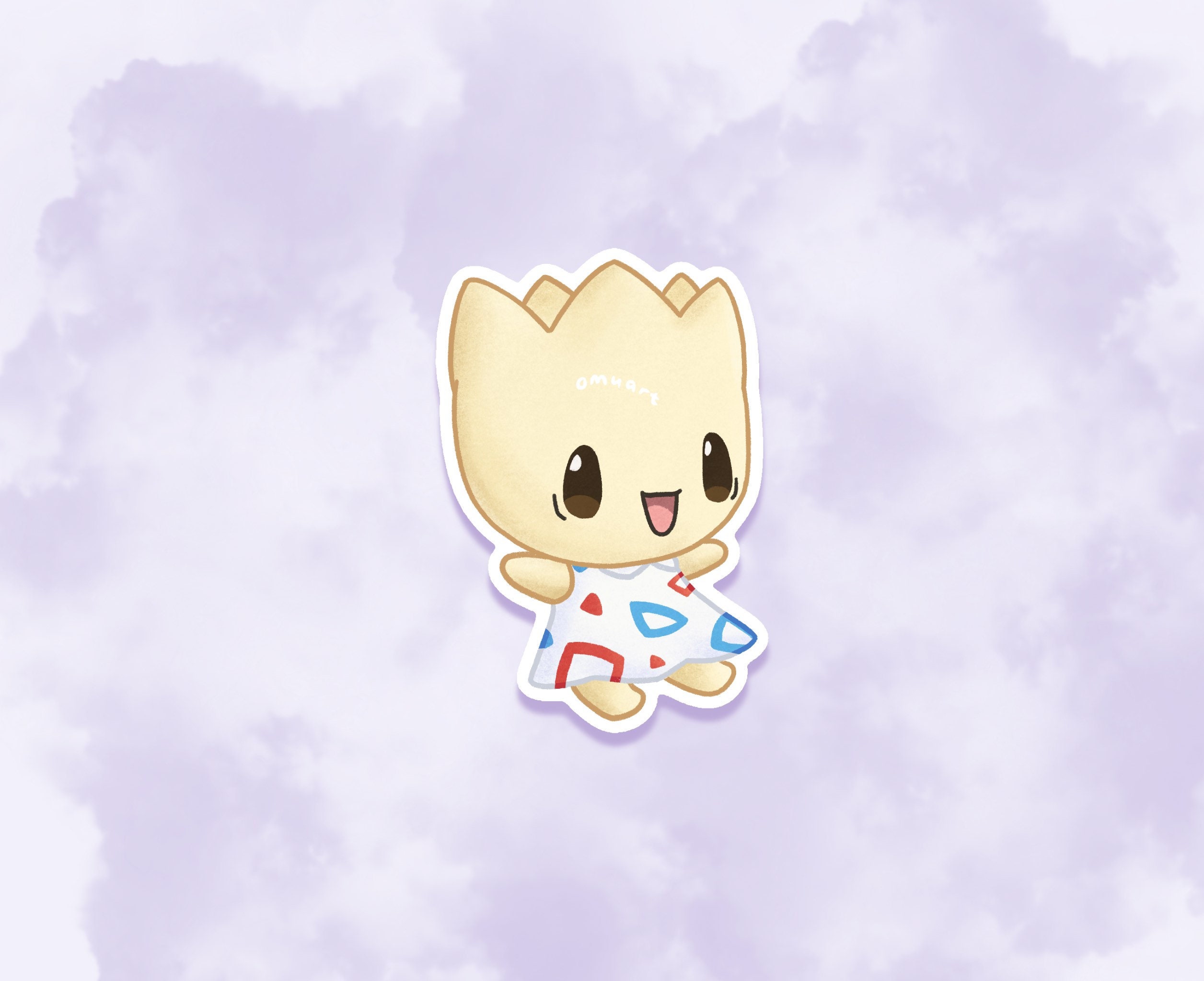 Cute Togepi Animal Crossing Pokemon Sticker Matte Vinyl - Etsy Ireland