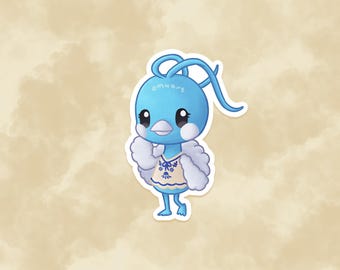 Altaria ACxPKMN Sticker - Matte, Vinyl