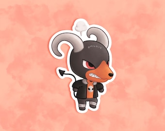 Sticker Houndoom ACxPKMN - Mat, vinyle