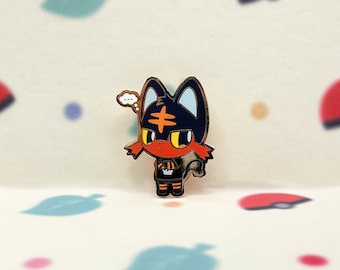Litten ACxPKMN Enamel Pin