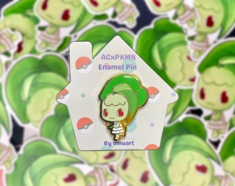Chikorita ACxPKMN Enamel Pin