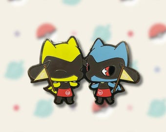 Riolu ACxPKMN Emaille Pin