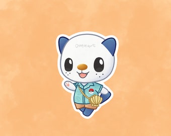 Ottaro ACxPKMN Aufkleber - Matt, Vinyl