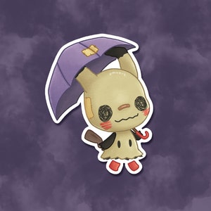 Shiny Mimikyu Pokemon Plush Handmade Fan Art Doll -  Australia