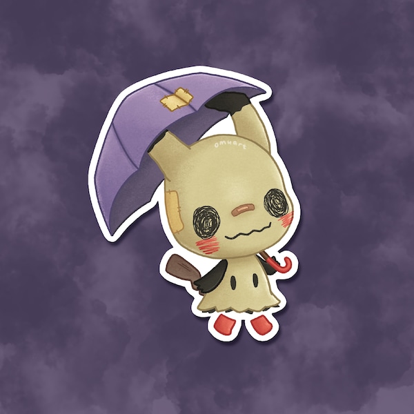 Pegatina Mimikyu ACxPKMN - Mate, Vinilo