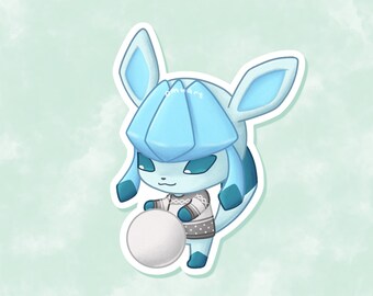 Glaceon ACxPKMN Aufkleber - Matt, Vinyl