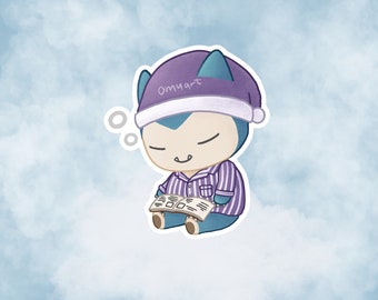 Pegatina de Snorlax ACxPKMN - Vinilo mate