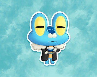 Froakie ACxPKMN Sticker - Matte, Vinyl