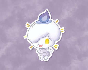 Litwick ACxPKMN Sticker - Matte, Vinyl