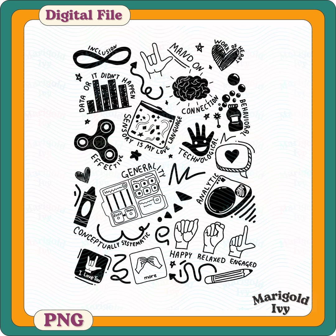 Aba Doodle Png Rbt Png Shirt Sublimation Designs Sticker Behavior ...
