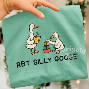 Rbt Png Silly Goose Aba Png Shirt Sublimation Designs Sticker Behavior Therapy Downloads POD License Digital Instant Commercial License