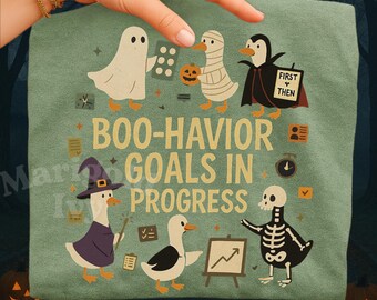 Boo Havior Halloween Aba Png Rbt Png Nur eine Spooky Gans Png Inklusion Hexe Herbst Dumme Gans Retro Spooky Design Tragetaschen Aufkleber Tassen