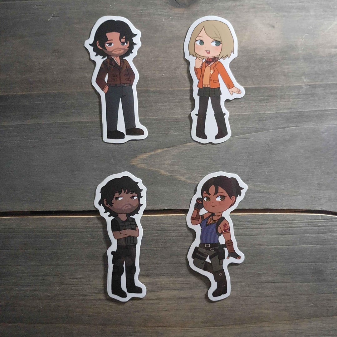 Resident Evil Stickers [3 Pcs] | Set 2 | 2.5