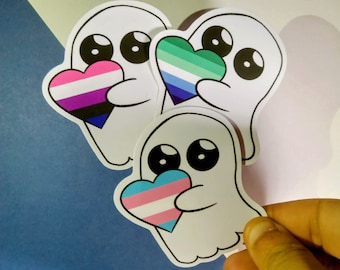 Ghost Pride | LGBTQ+ Pride Stickers