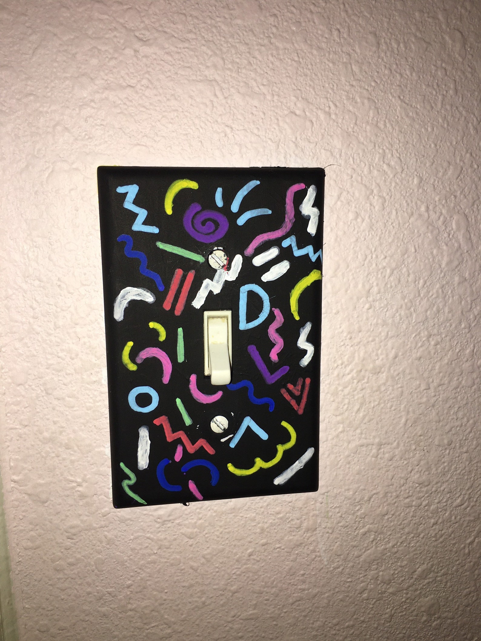 Customized Painted Light Switch Cover Etsy