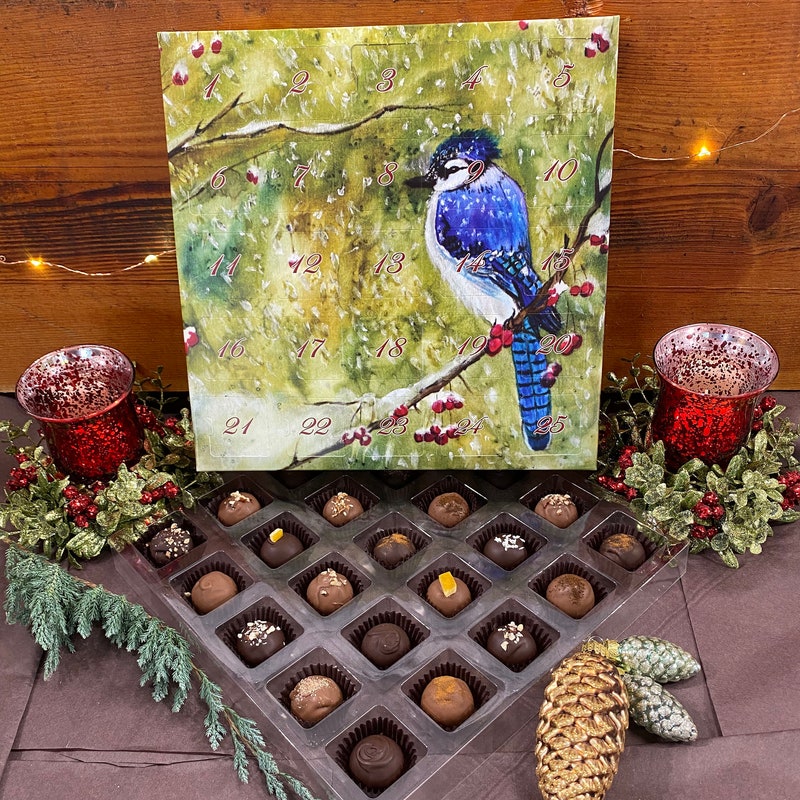 Gourmet Chocolates Advent Calendar Etsy