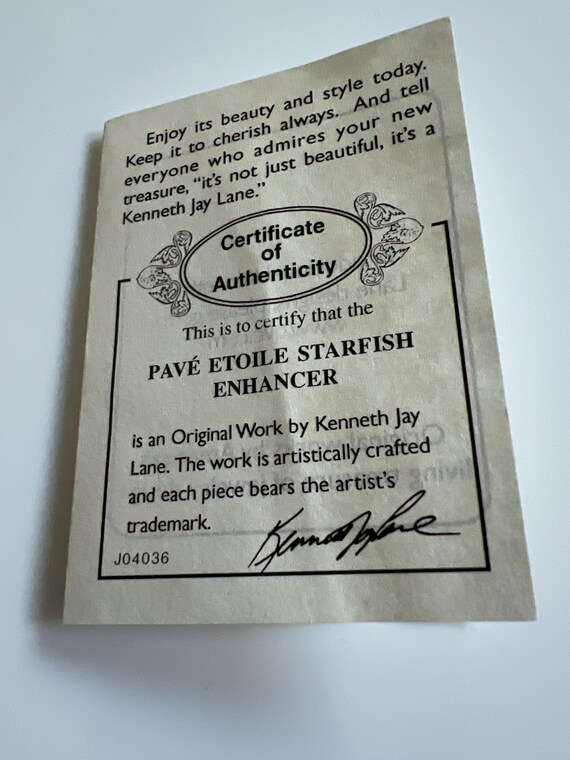 Kenneth Jay Lane KJL Vintage Silver-tone Tropical… - image 10