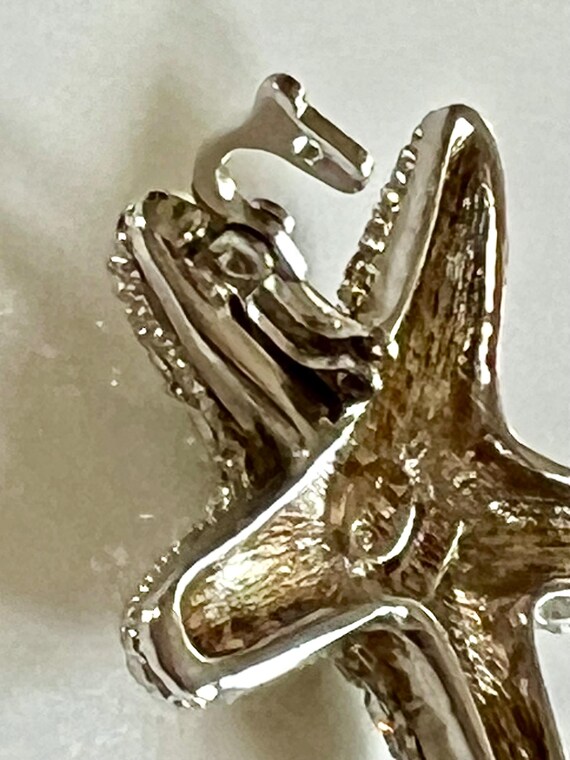 Kenneth Jay Lane KJL Vintage Silver-tone Tropical… - image 9