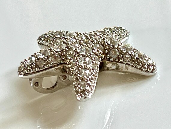 Kenneth Jay Lane KJL Vintage Silver-tone Tropical… - image 3