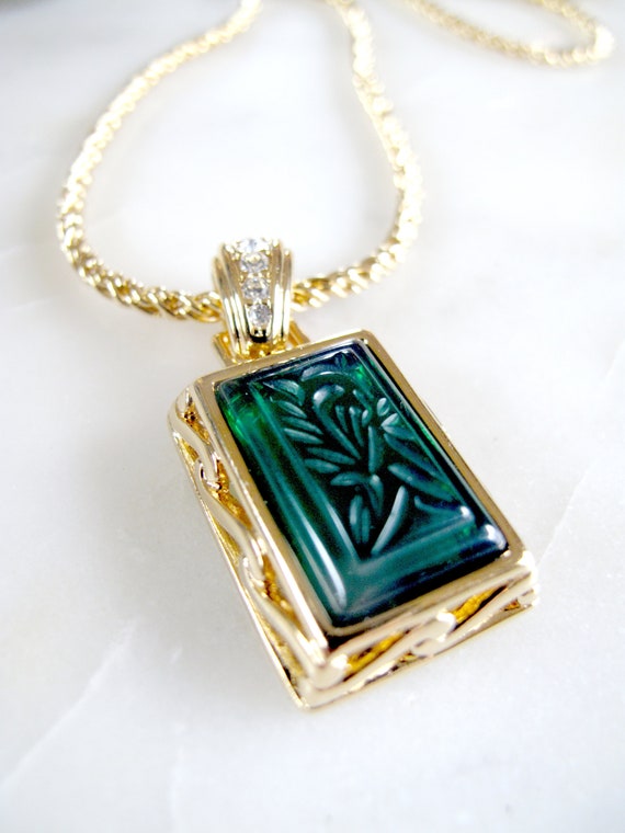 Vintage Nolan Miller Renaissance Pendant Necklace