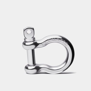 Silver Bow Shape Shackle, DIY Bracelet Buckle, Bow Shackle Fastener, Horseshoe Clasp, Clasp With Screw Rod, Clasp Jewelry Making DIY