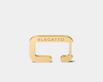 Mini Gold-Plated C-Clasp – DIY Jewelry Hook Closure