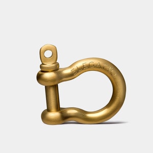DIY Jewellery Making - Gold Brushed Bow Shackle Clasp with Screw Rod for Bracelets