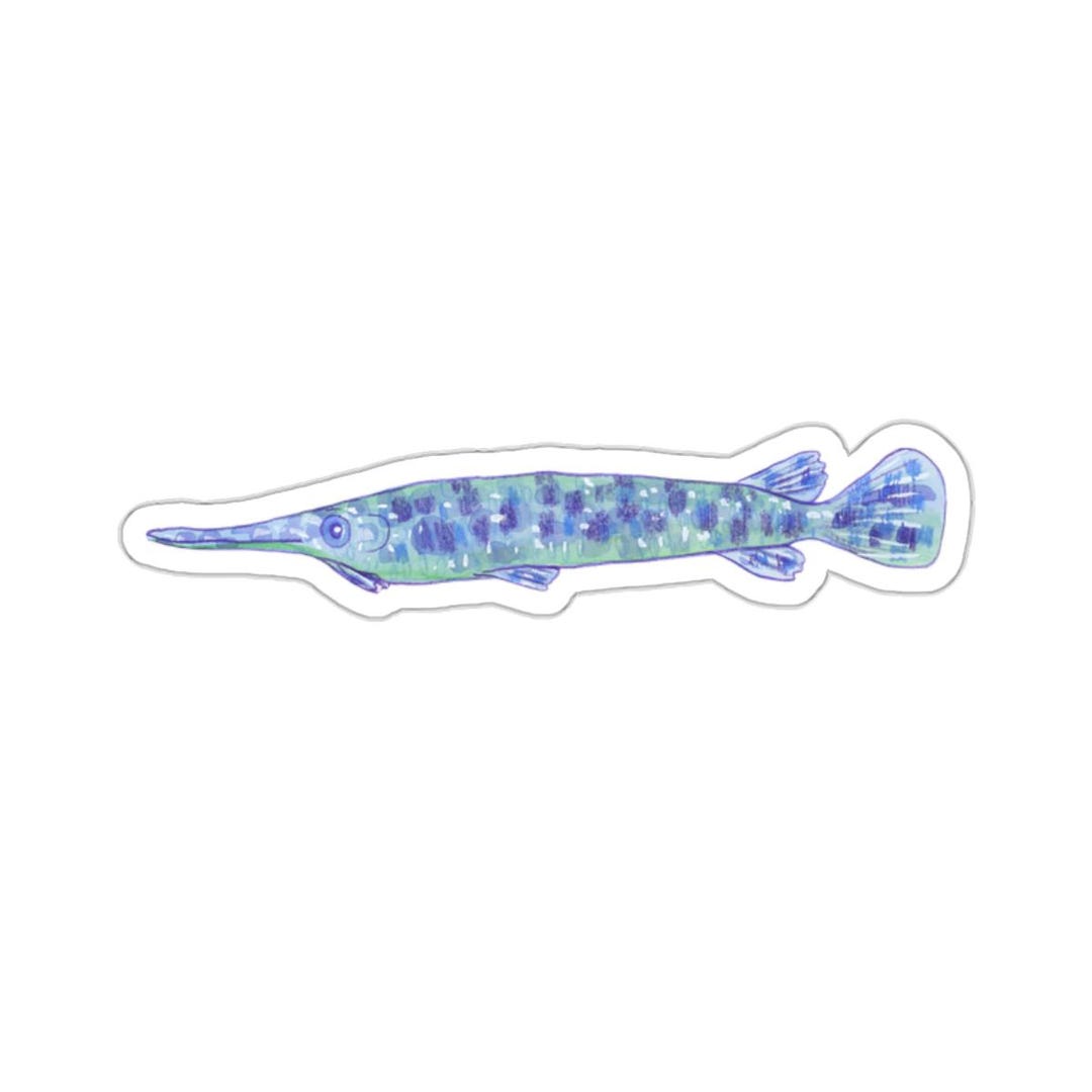 Spotted Gar Sticker - Etsy