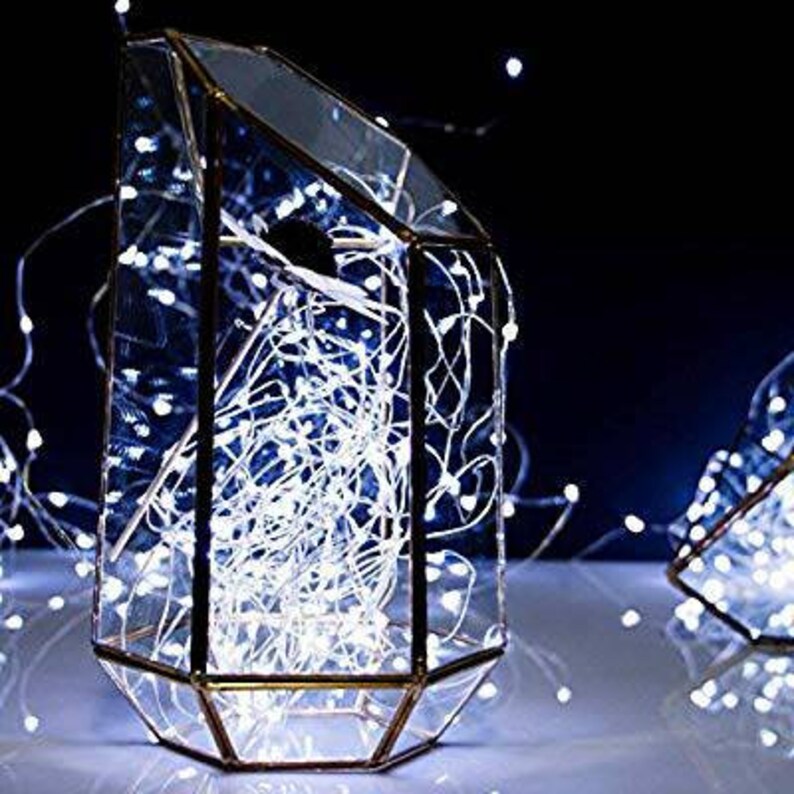 Copper Wire Solar String Lighting For Outdoor Wedding Fairy Waterproof Party Festival Ambience Lights Decor