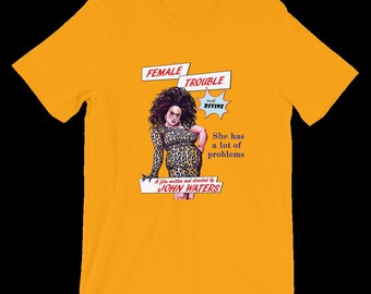 T-shirt met problemen voor vrouwen