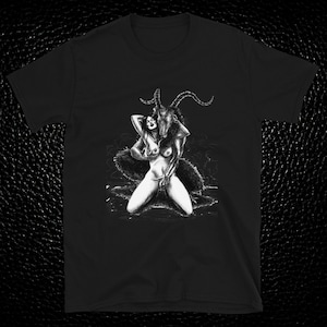 Goat Night Shirt by Monica Sandoval
