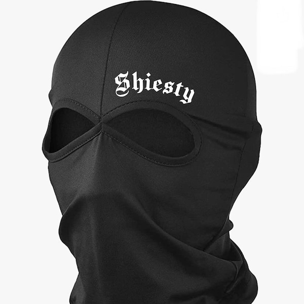 White Shiesty Mask - Etsy