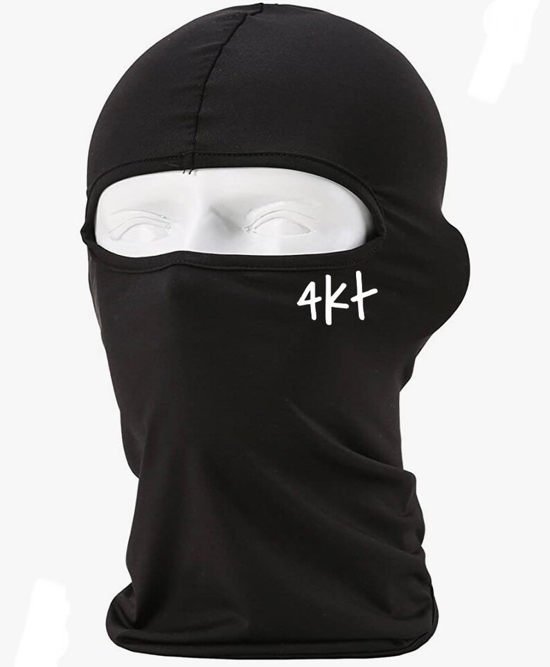 4kt N B A Youngboy Ski Mask Black Balaclava Breathable & Adjustable