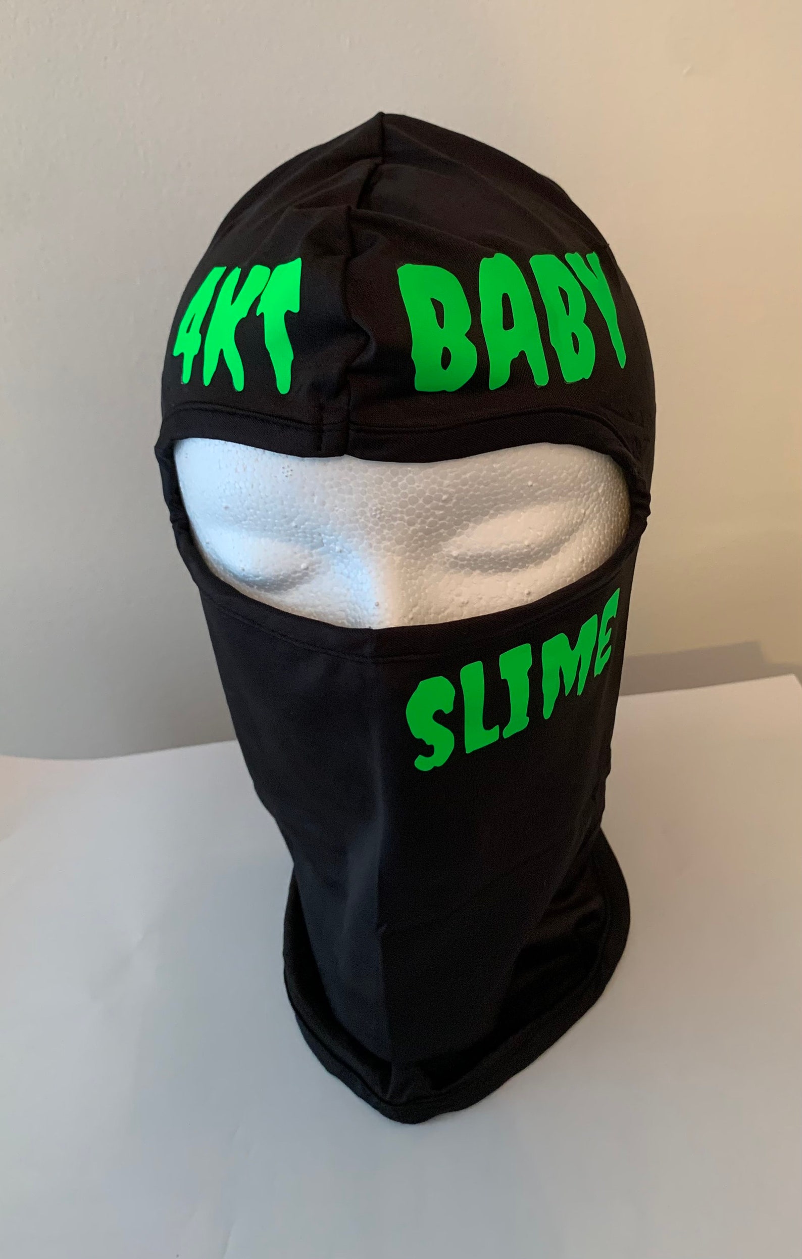 4kt Slime Youngboy Inspired Custom Black Ski Mask Unisex Etsy